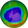 Antarctic Ozone 2011-10-02
